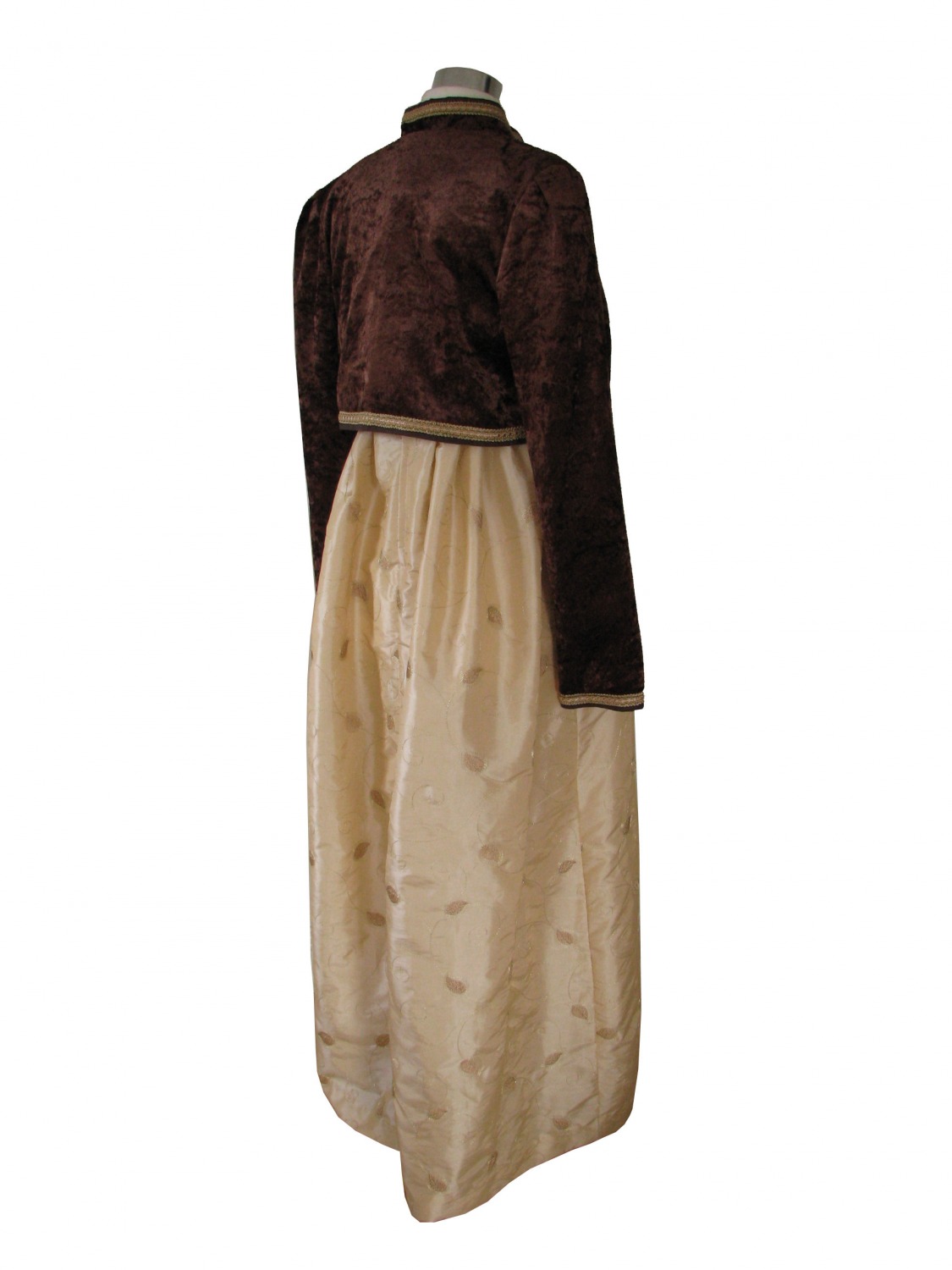 Ladies 19th Century Jane Austen Regency Day Evening Costume Size 12 - 14 Image